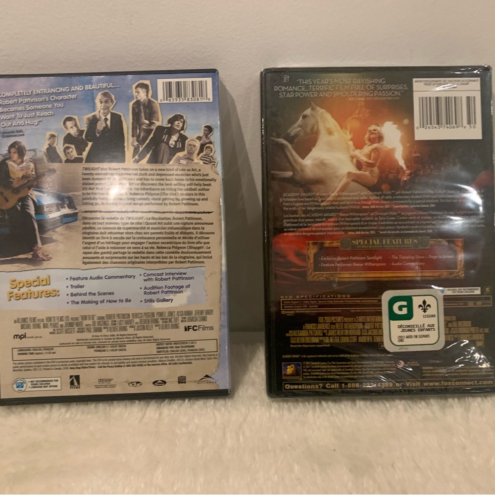 Robert Pattinson DVD’s - Picture 4 of 5